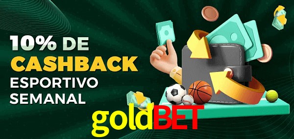 10% de bônus de cashback na goldbet